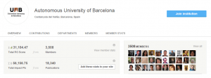Researchgate UAB