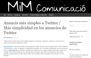 Blog MiM Comunicació