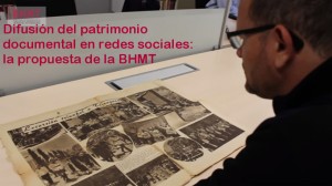 Difusion del patrimonio documental en redes sociales