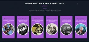 Astrochat Mujeres Espaciales