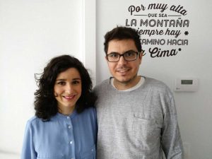 Fundadores de Disease Maps, Pablo Belmonte y Elisa Ainoza