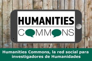 Humanities Commons red social Humanidades