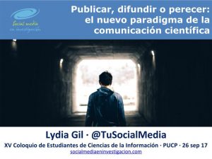 publicar, difundir o perecer